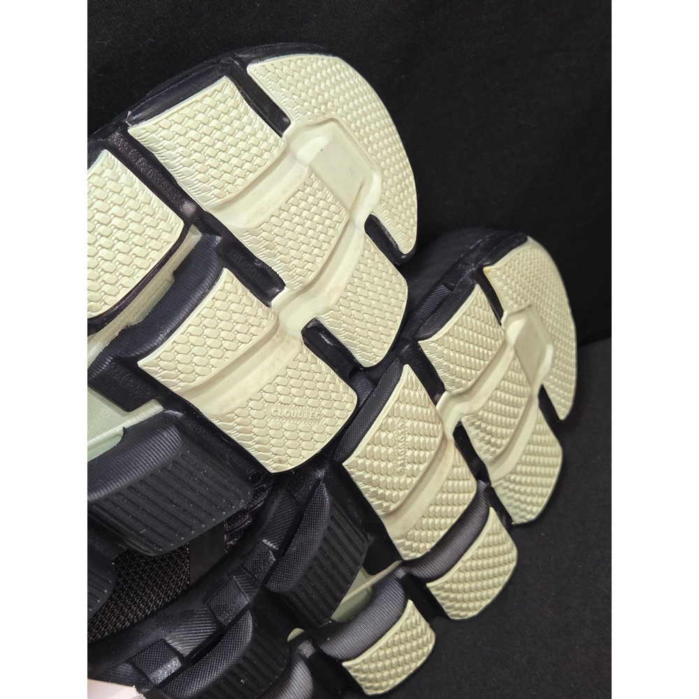 On Running Cloudnova Athletic Shoes in Black and Light Green - Picture 10 of 10
